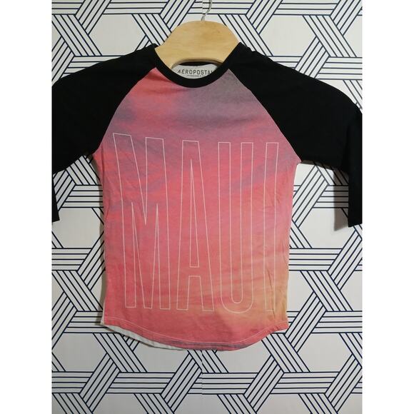 Aeropostale Maui Baseball Tee Size XS - Picture 1 of 3